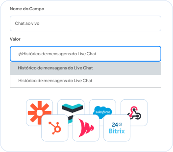 Dispare para suas integrações