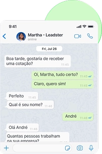 Qualificação de Leads <br /> (via Fluxo ou Agente de IA)